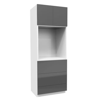 Single Oven Cabinet | Milano Slate | 30W x 84H x 24D