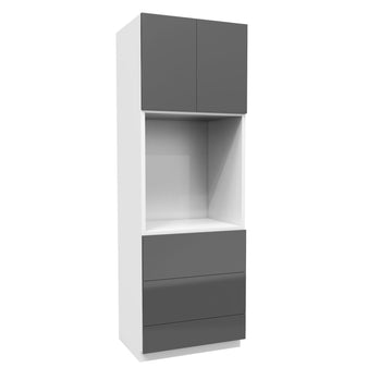 Single Oven Cabinet | Milano Slate | 30W x 90H x 24D