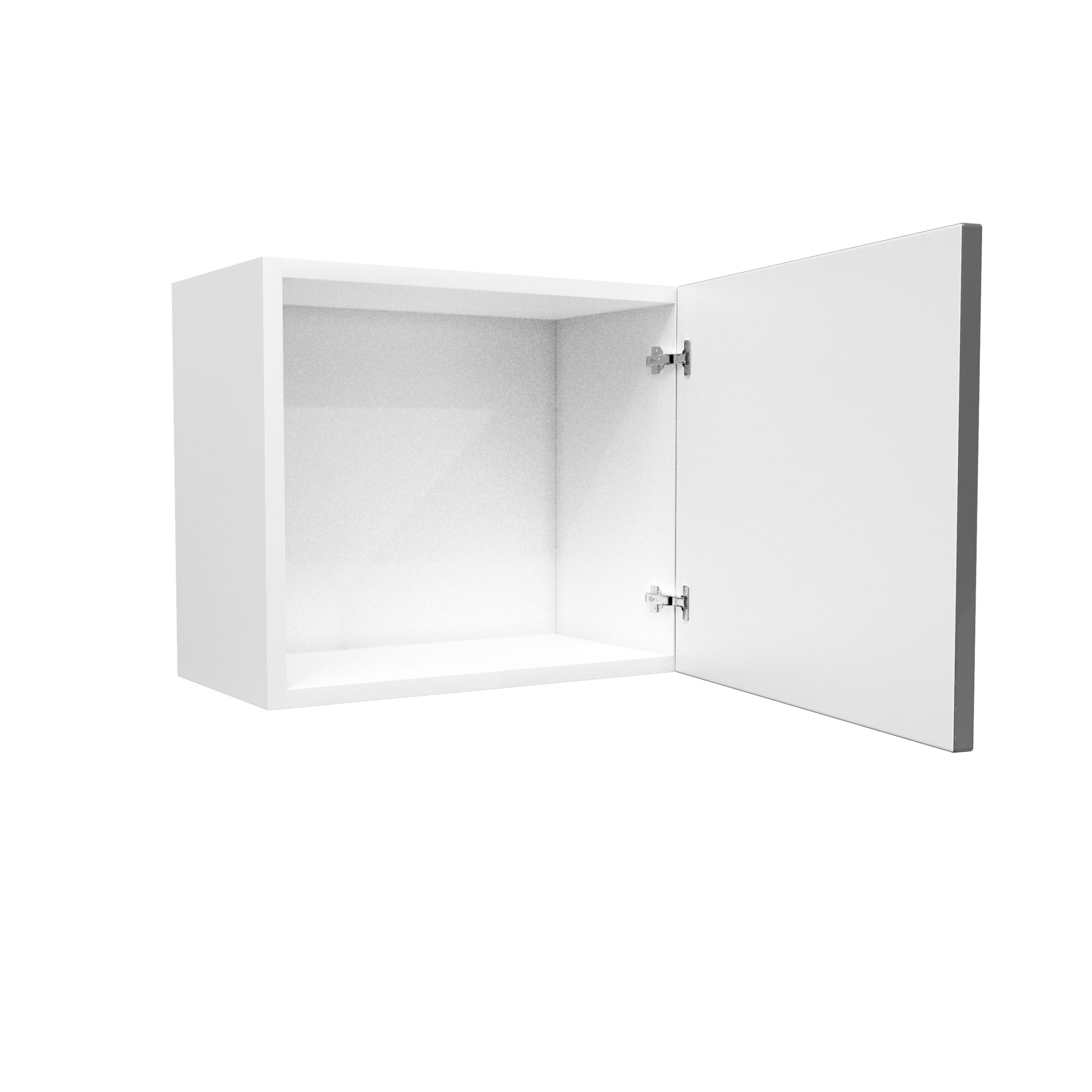 Single Door Wall Cabinet | Milano Slate | 21W x 18H x 12D
