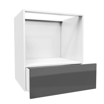 Microwave Base Cabinet | Milano Slate | 30W x 34.5H x 24D