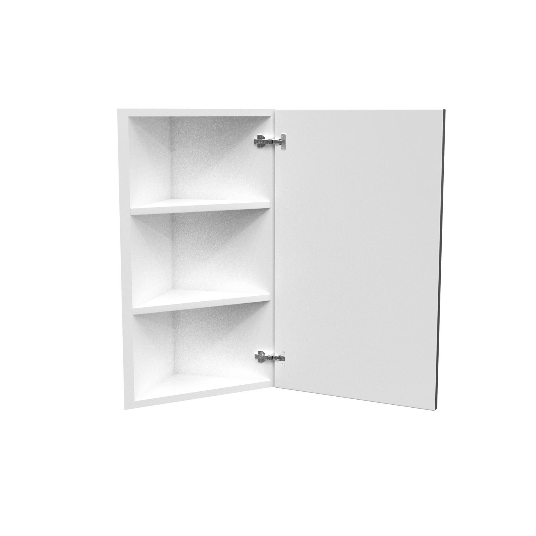 Single Door Wall End Cabinet | Milano Slate | 12W x 30H x 12D