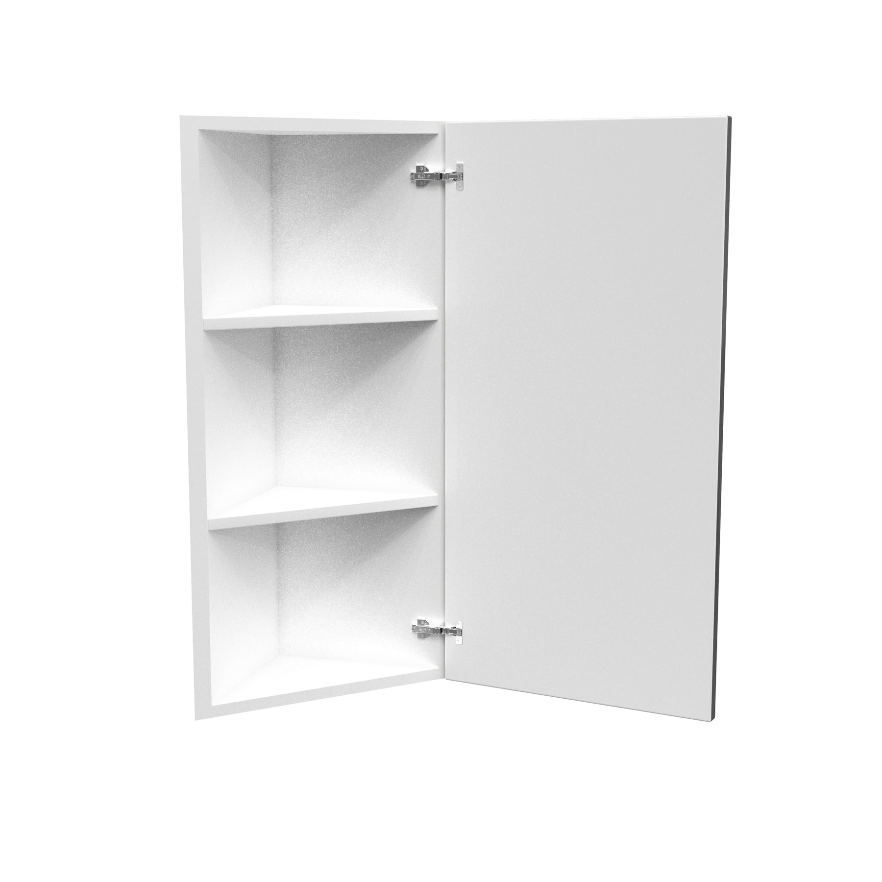 Single Door Wall End Cabinet | Milano Slate | 12W x 36H x 12D