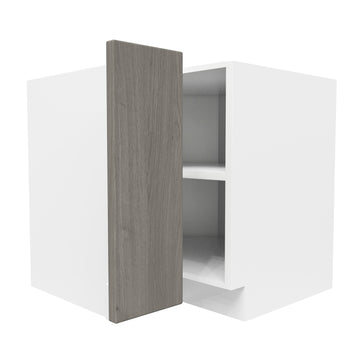 Square Corner Base Cabinet| Matrix Silver | 36W x 34.5H x 24D