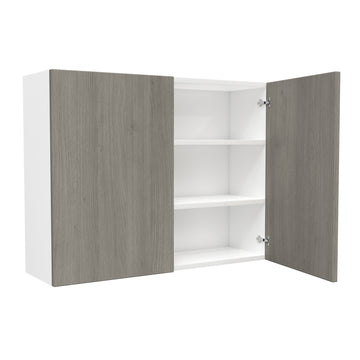 2 Door Wall Cabinet| Matrix Silver | 39W x 30H x 12D