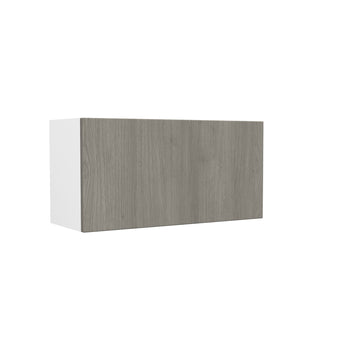 Horizontal Wall Cabinet| Matrix Silver | 30W x 15H x 12D