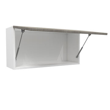 Horizontal Wall Cabinet| Matrix Silver | 36W x 18H x 12D