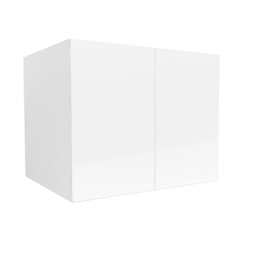 24 Deep Wall Cabinet | Milano White | 30W x 24H x 24D