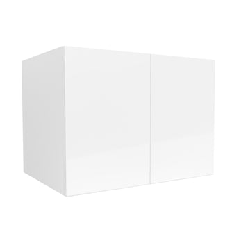 24 Deep Wall Cabinet | Milano White | 33W x 24H x 24D