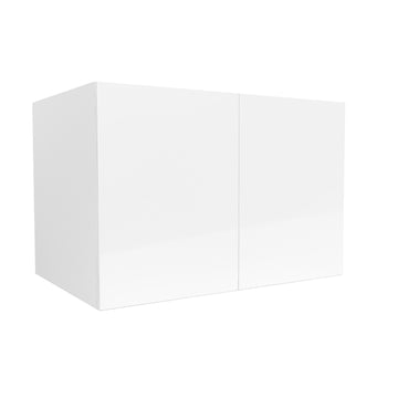 24 Deep Wall Cabinet | Milano White | 36W x 24H x 24D