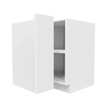 Square Corner Base Cabinet | Milano White | 33W x 34.5H x 24D