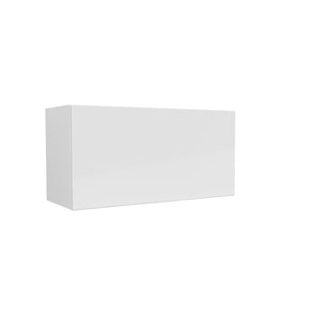 Horizontal Wall Cabinet | Milano White | 30W x 15H x 12D