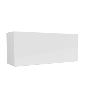 Horizontal Wall Cabinet | Milano White | 36W x 15H x 12D