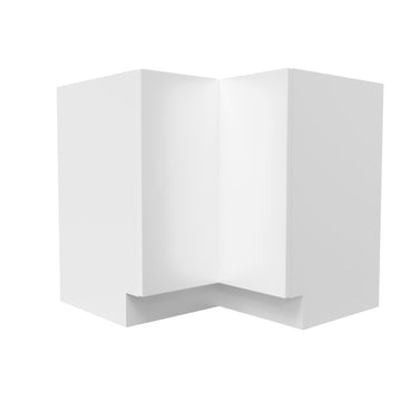 Lazy Suzan Corner Base Cabinet | Milano White | 36W x 34.5H x 24D