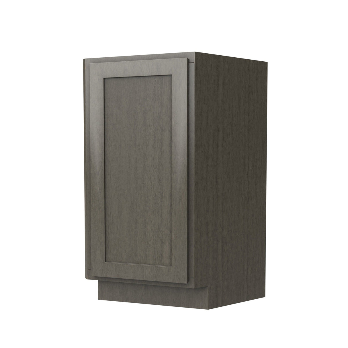 RTA - Elegant Smoky Grey - Angle Base End Cabinet | 12"W x 34.5"H x 24"D