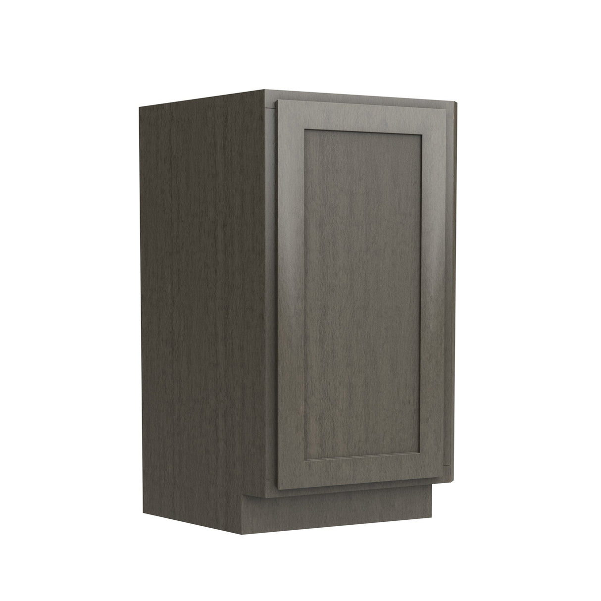 RTA - Elegant Smoky Grey - Angle Base End Cabinet | 12"W x 34.5"H x 24"D