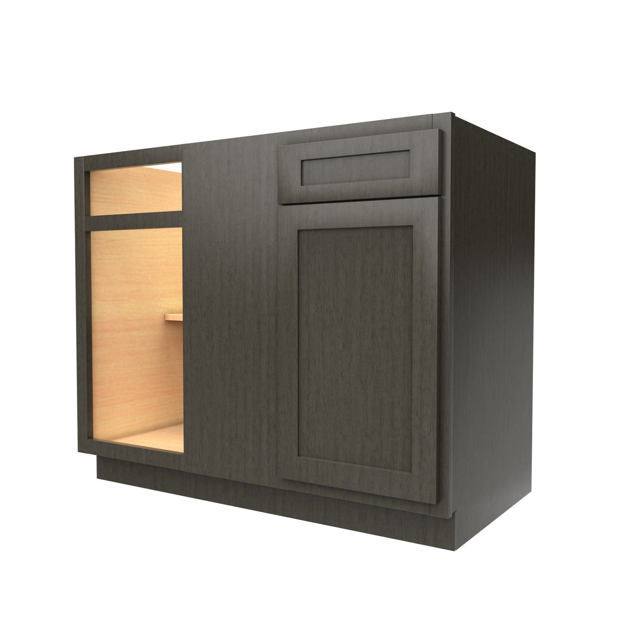 RTA - Elegant Smoky Grey - Blind Base Cabinet | 39"W x 34.5"H x 24"D