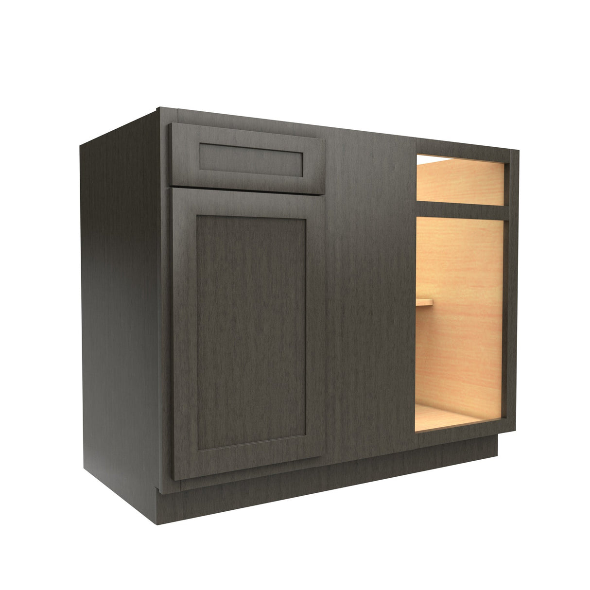 RTA - Elegant Smoky Grey - Blind Base Cabinet | 39"W x 34.5"H x 24"D