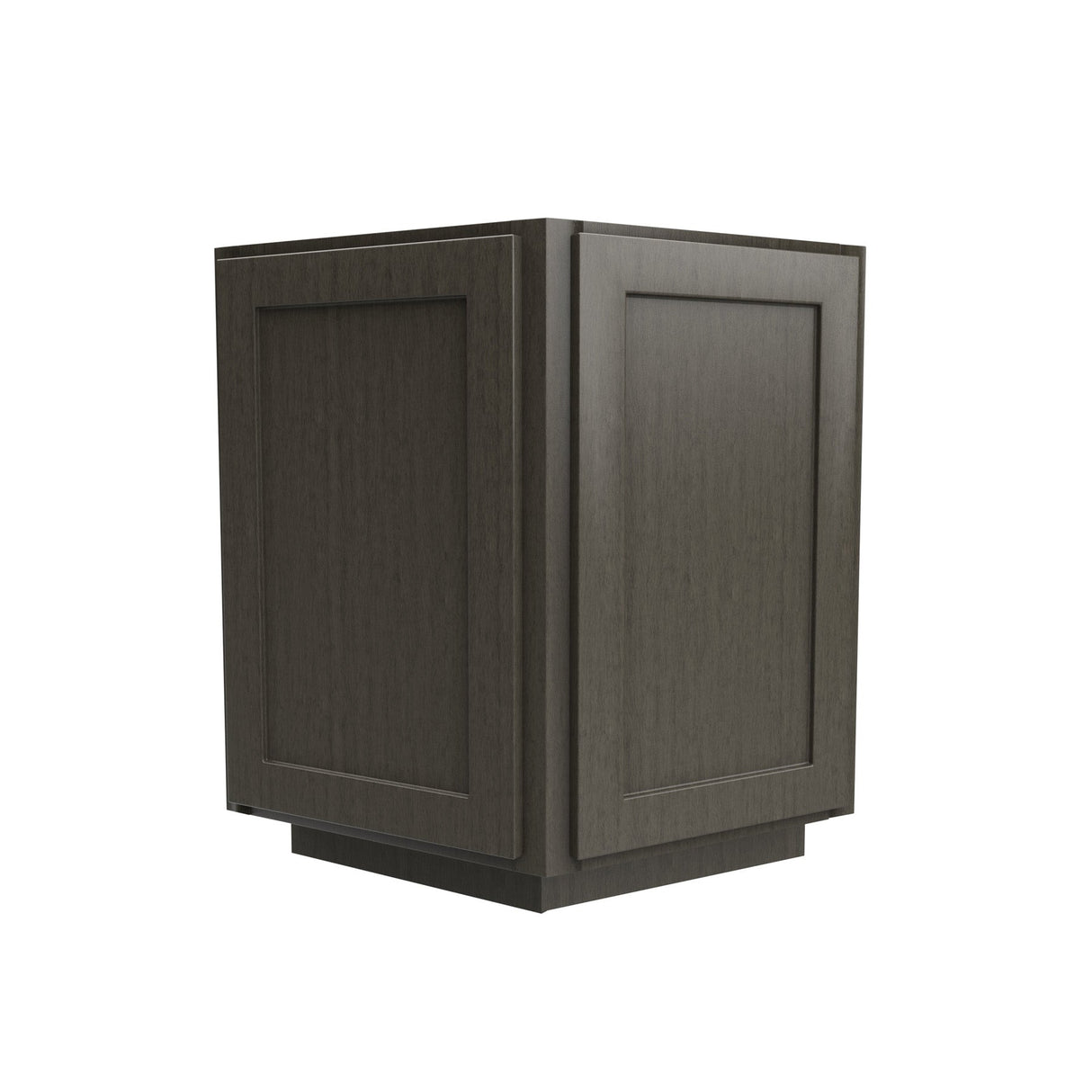 RTA - Elegant Smoky Grey - Base End Cabinet | 24"W x 34.5"H x 24"D