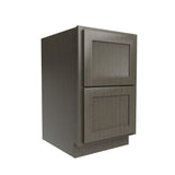 RTA - Elegant Smoky Grey - Desk Cabinet | 18"W x 28.5"H x 21"D