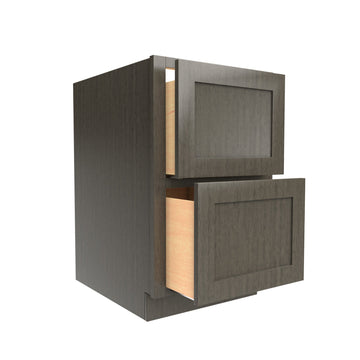 RTA - Elegant Smoky Grey - Desk Cabinet | 18