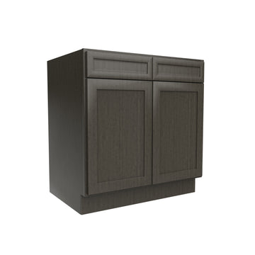 Elegant Smoky Grey - Sink Base Cabinet | 33
