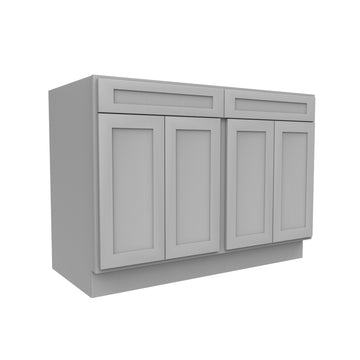 Elegant Dove - Double Door Base Cabinet | 48