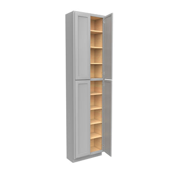 RTA - Elegant Dove - Double Door Utility Cabinet | 24