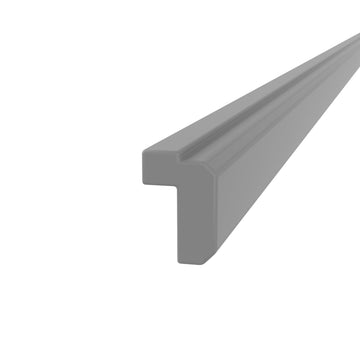 RTA - Elegant Dove - Light Rail Molding LTRMS | 96"W x 2.25"H x 1.5"D