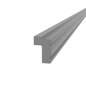 RTA - Elegant Dove - Light Rail Molding | 96"W x 2.25"H x 1.5"D