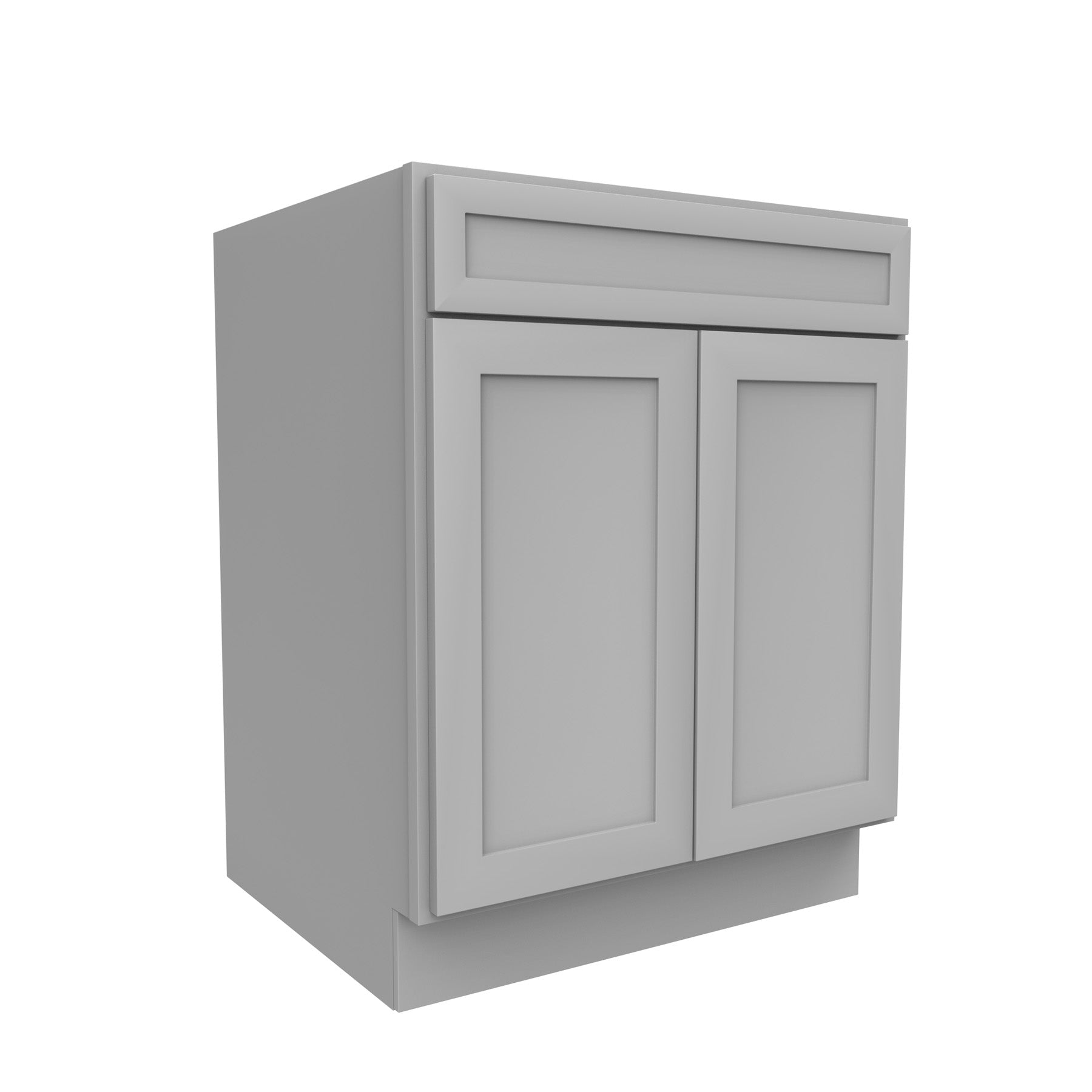 Elegant Dove - Sink Base Cabinet | 27"W x 34.5"H x 24"D