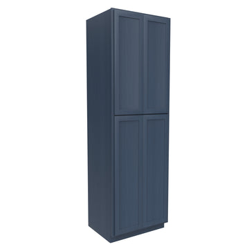 Double Door Utility Cabinet | Elegant Ocean Blue | 30W x 96H x 24D