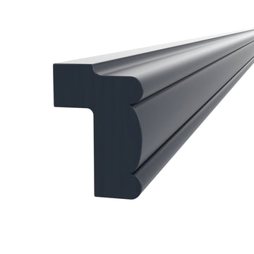 Light Rail Molding | Elegant Ocean Blue | 96W x 2.25H x 1.5D