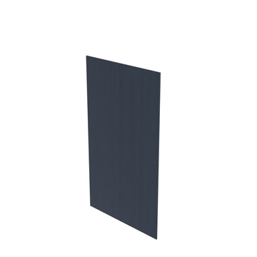 Vanity End Skin | Elegant Ocean Blue | 0.25W x 34.5H x 20.25D