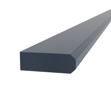 Trim Molding | Elegant Ocean Blue | 96W x 0.75H x 2.25D