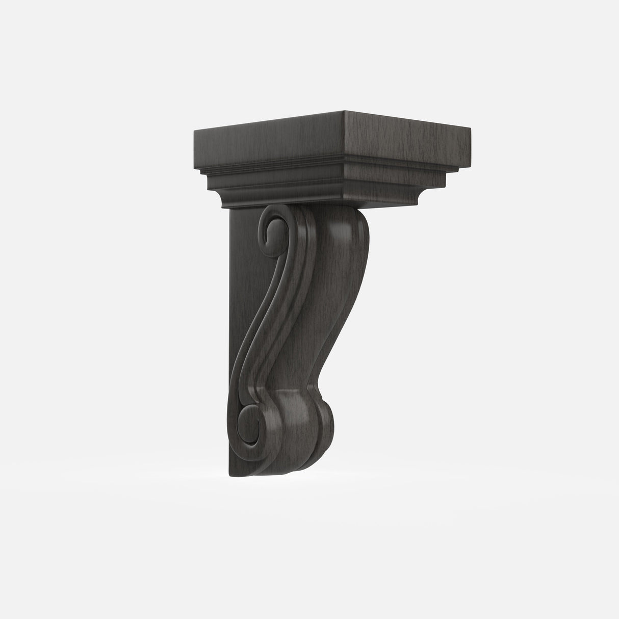 RTA - Elegant Smoky Grey - Corbel - Type O | 4.75"W x 9"H x 3.62"D