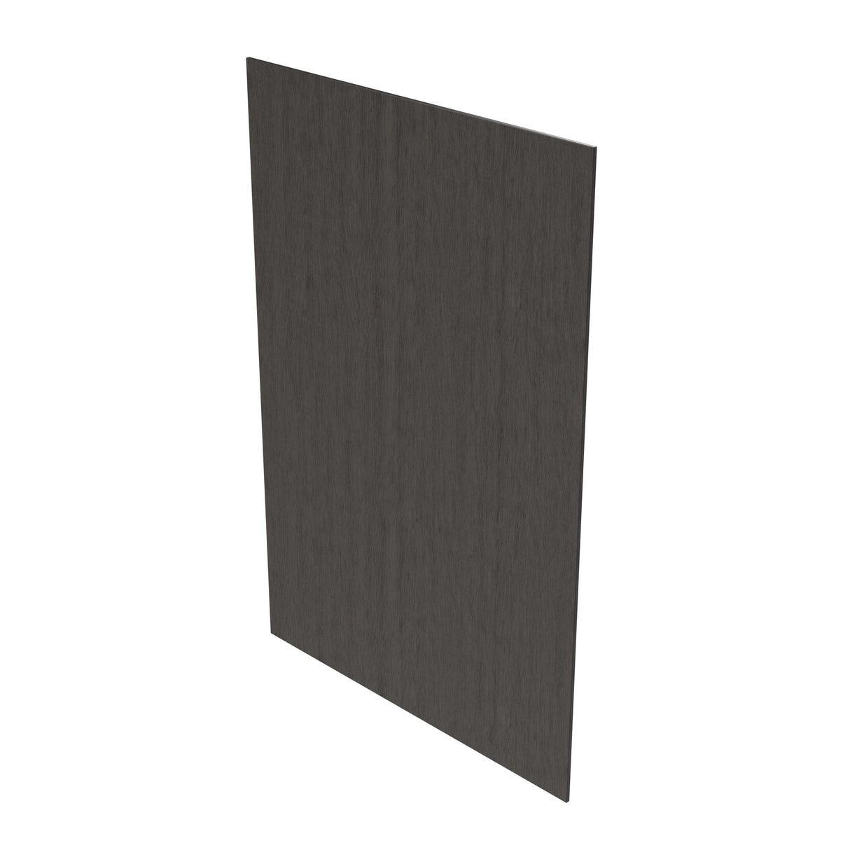 RTA - Elegant Smoky Grey - Base End Skin | 0.25"W x 34.5"H x 23.25"D
