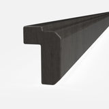 RTA - Elegant Smoky Grey - Light Rail Molding LTRMS | 96"W x 2.25"H x 1.5"D