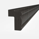 RTA - Elegant Smoky Grey - Light Rail Molding | 96"W x 2.25"H x 1.5"D