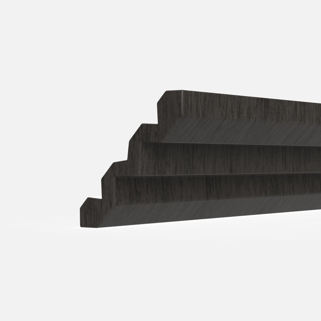 RTA - Elegant Smoky Grey - Royal Crown Molding RCRMS | 96"W x 3.125"H x 3.125"D