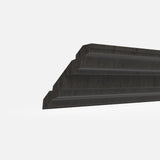 RTA - Elegant Smoky Grey - Royal Crown Molding | 96"W x 3.5"H x 2.5"D