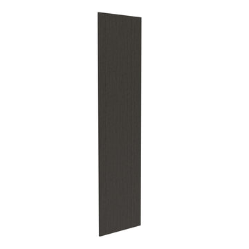 RTA - Elegant Smoky Grey - Refrigerator End Panel | 0.75"W x 96"H x 24"D