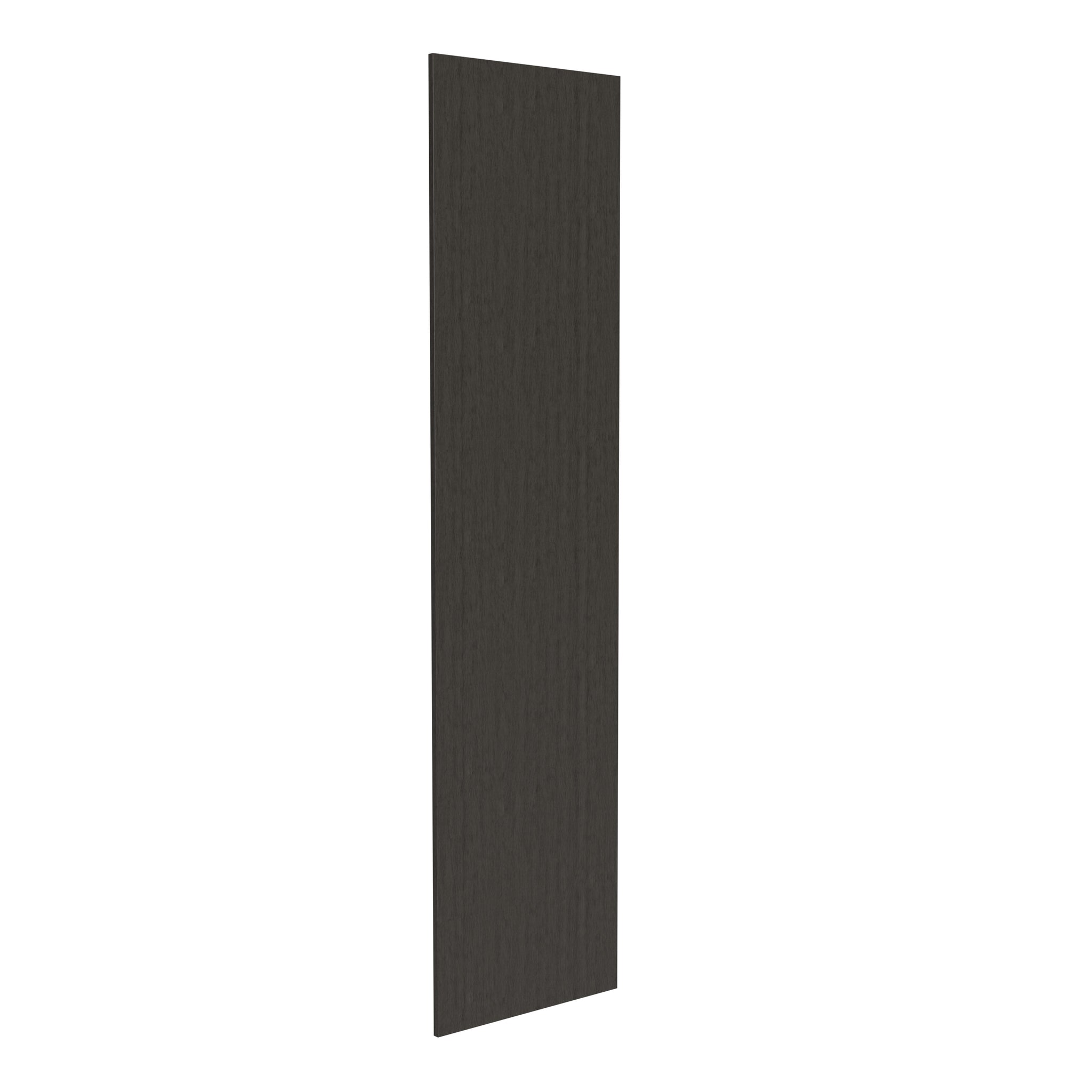 Elegant Smoky Grey - Refrigerator End Panel | 0.75"W x 96"H x 24"D