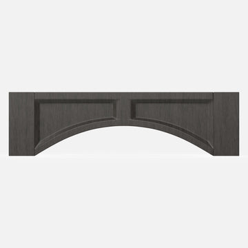 RTA - Elegant Smoky Grey - Arched Valance - Flat Panel | 42
