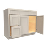 RTA - Elegant Stone - Door & Drawer Vanity Cabinet | 42"W x 34.5"H x 21"D