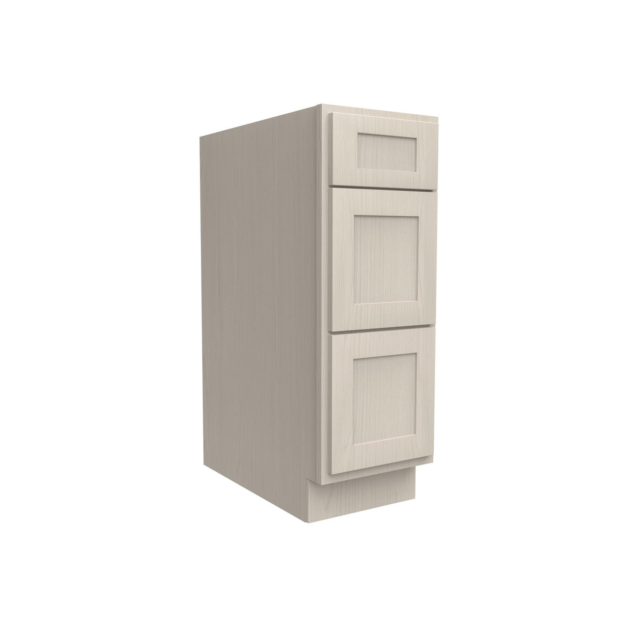 RTA - Elegant Stone - 3 Drawer Base Cabinet | 12"W x 34.5"H x 24"D