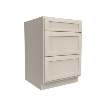 RTA - Elegant Stone - 3 Drawer Base Cabinet | 24
