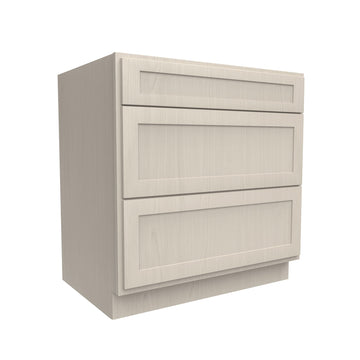 RTA - Elegant Stone - 3 Drawer Base Cabinet | 33