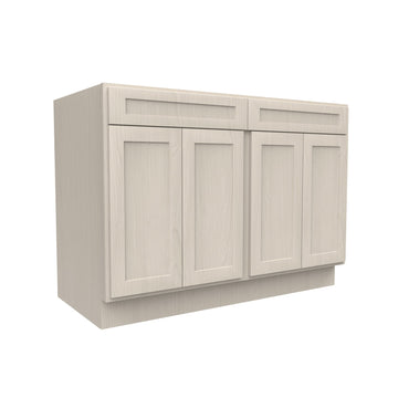 RTA - Elegant Stone - Double Drawer & 4 Door Base Cabinet | 48