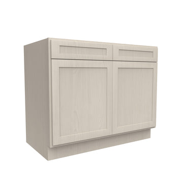 Double Door Base Cabinet | Elegant Stone|42W x 34.5H x 24D