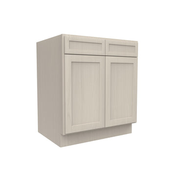 RTA - Elegant Stone - Single Drawer Front 2 Door Sink Base Cabinet | 24
